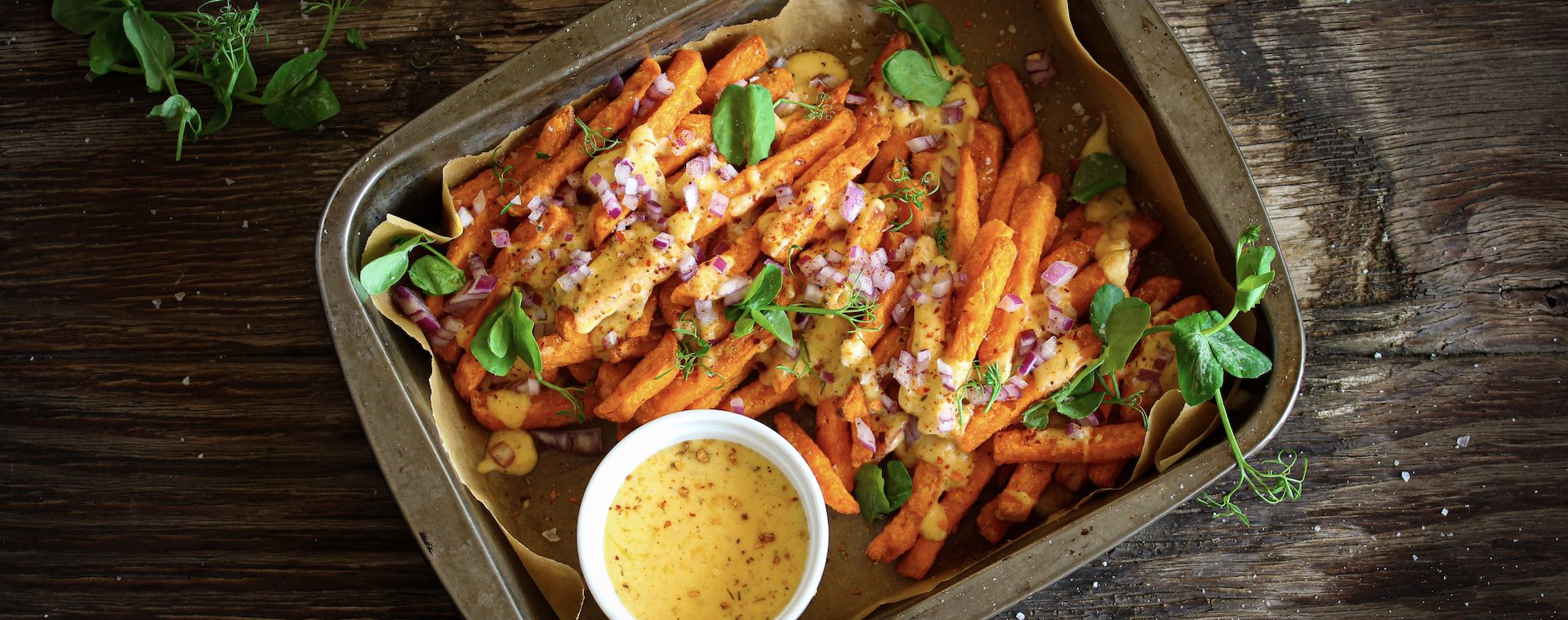 Cajun Loaded Sweet Potato Fries