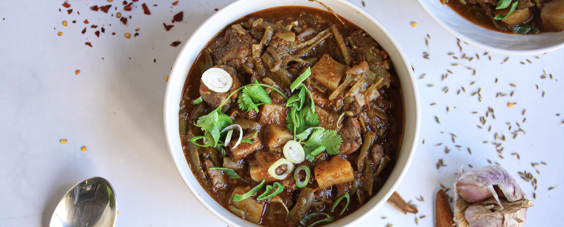 Lamb, Green Bean & Potato Stew