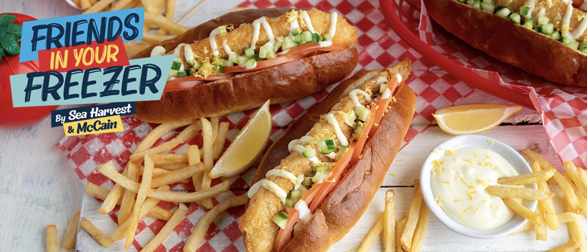 Fish Friday Rolls With Skinny Fries