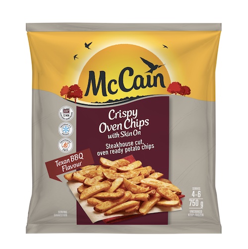 Oven Chips Texan BBQ 750g