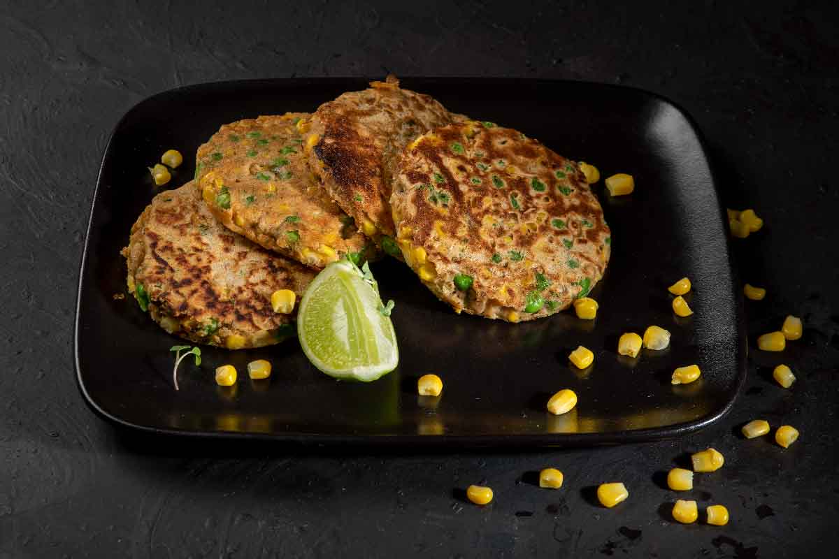 Pea and Corn Breakfast Hash