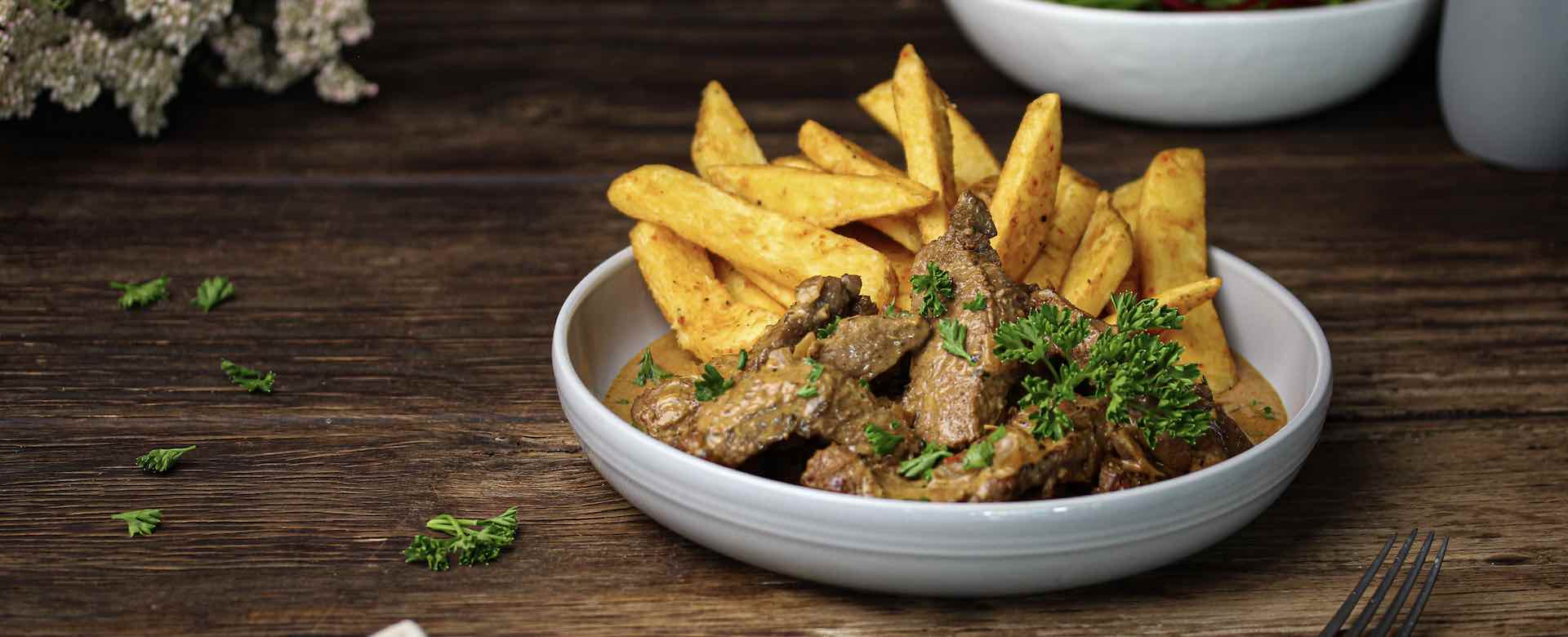 Portuguese Rump & Oven Chips