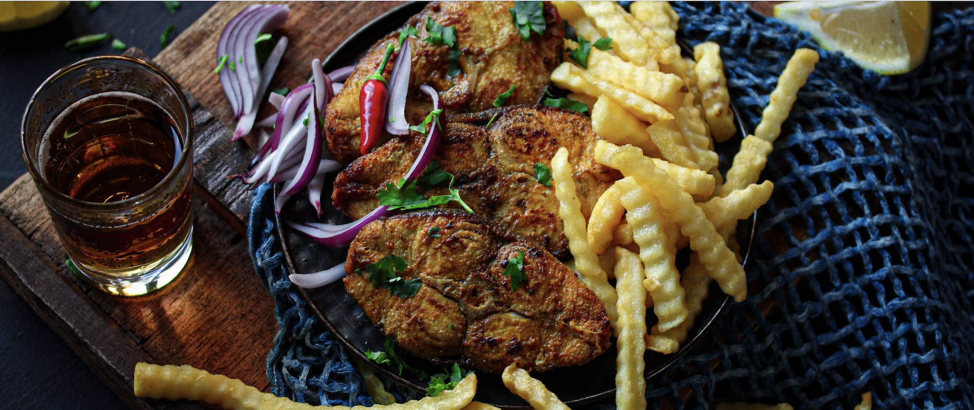Masala Fried Fish & Chips