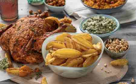 Roast Chicken & Crispers