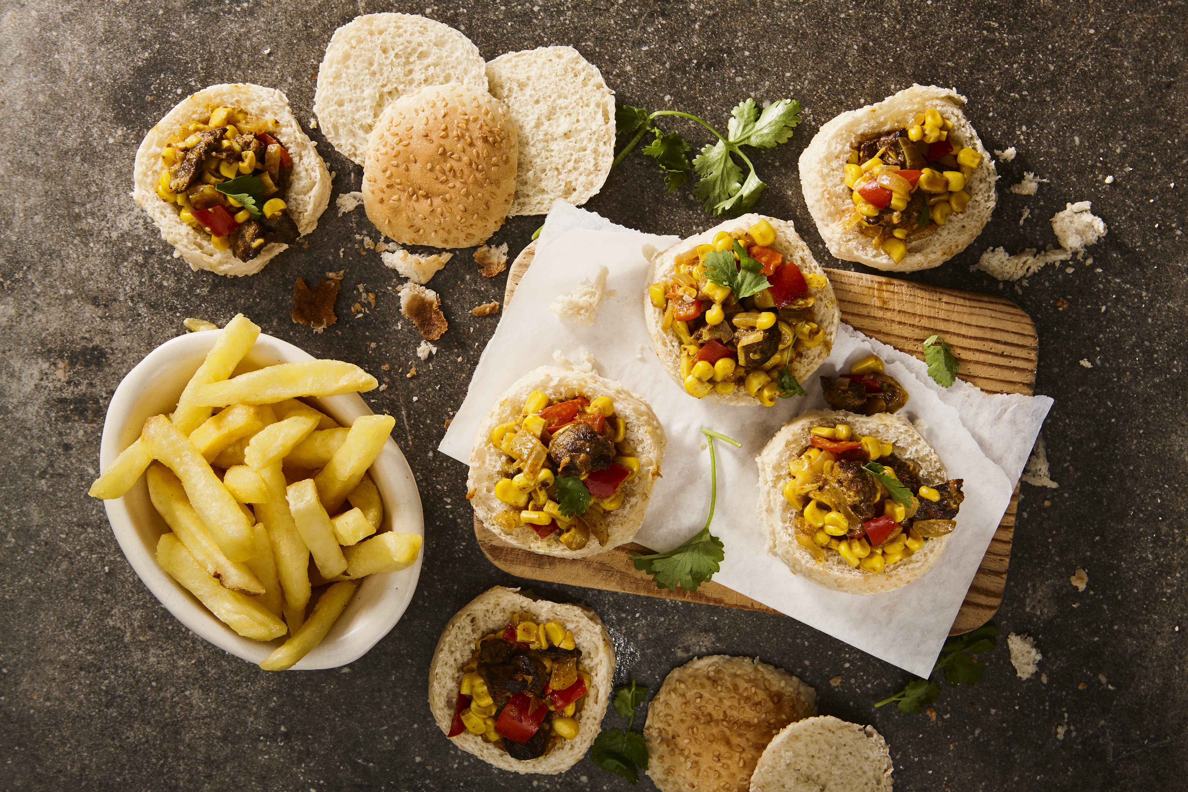 Chicken Gib's Mini Bunny Chows