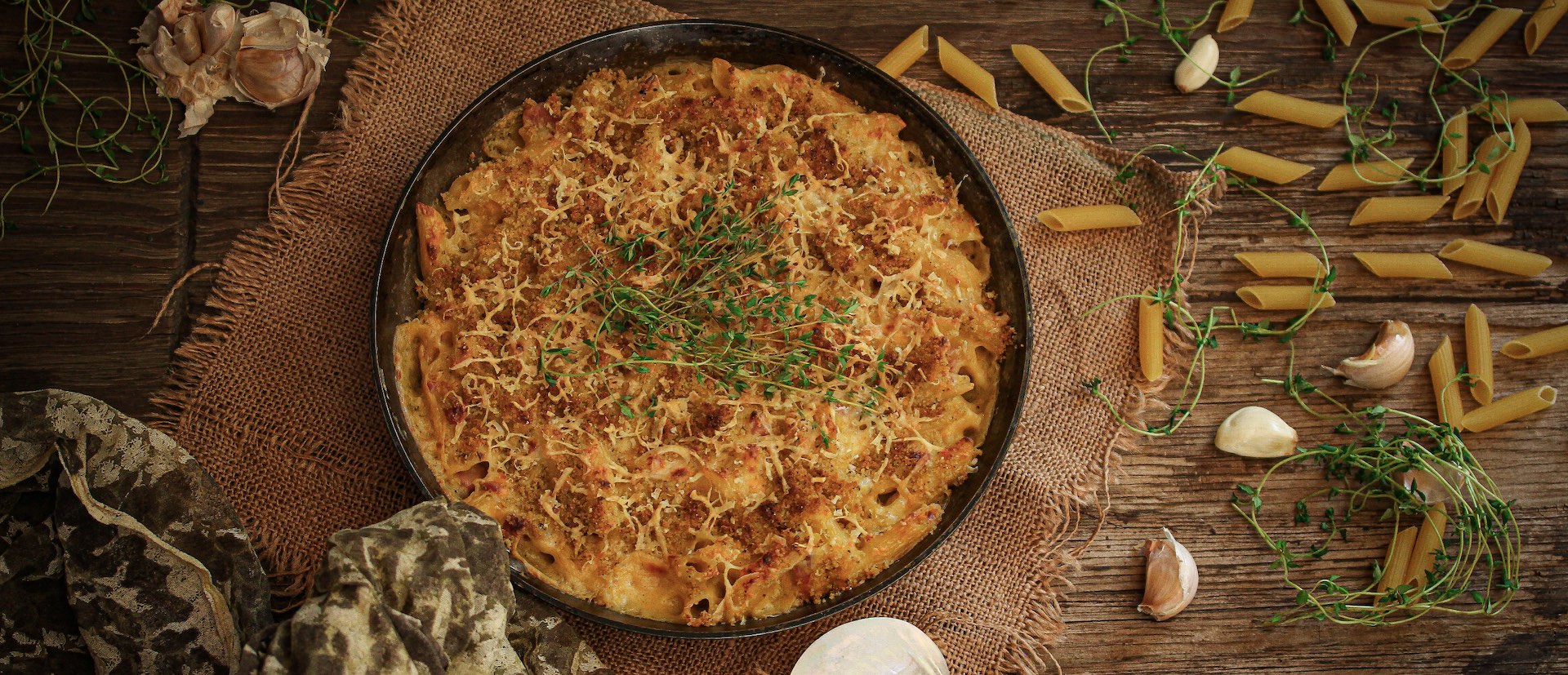 Butternut & Bacon Mac & Cheese