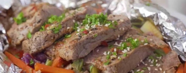 Asian Beef Foil Pack