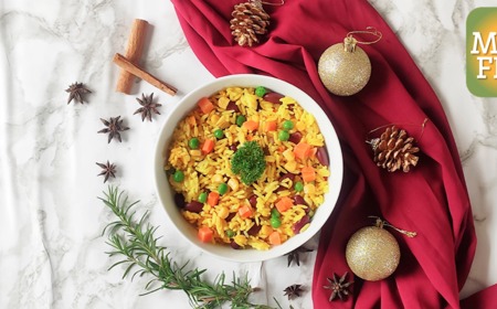 Bean & Mushroom Savoury Rice