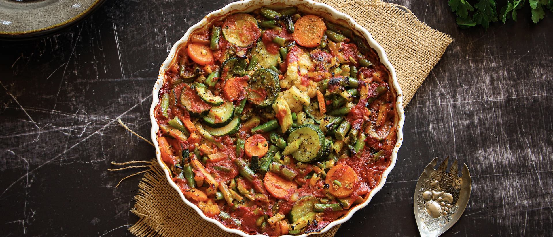 Briam - Greek Roasted Veggies