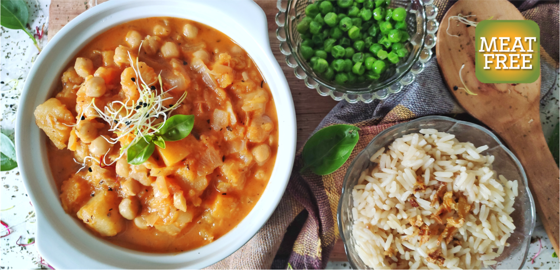 Butternut, Sweet Potato & Chickpea Stew