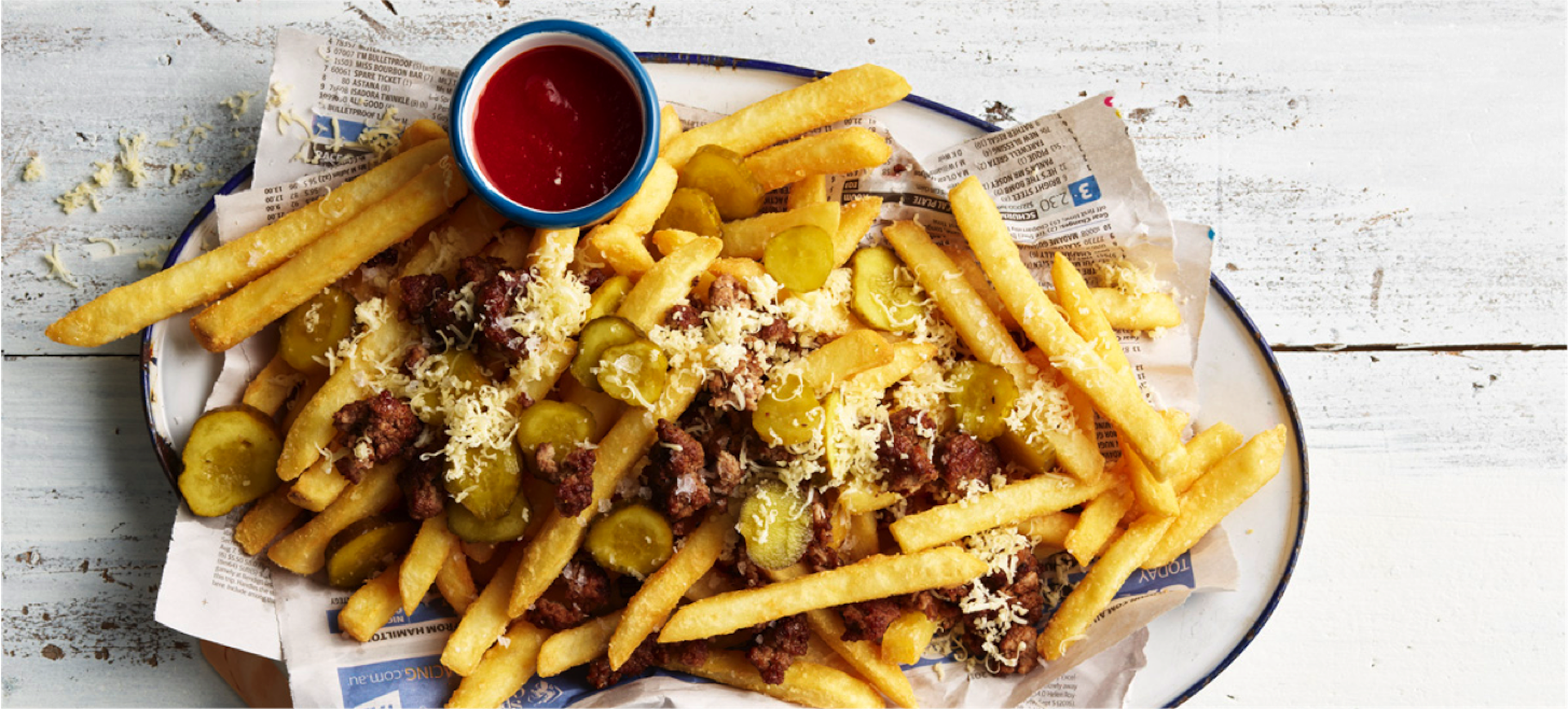 Cheeseburger Loaded Fries