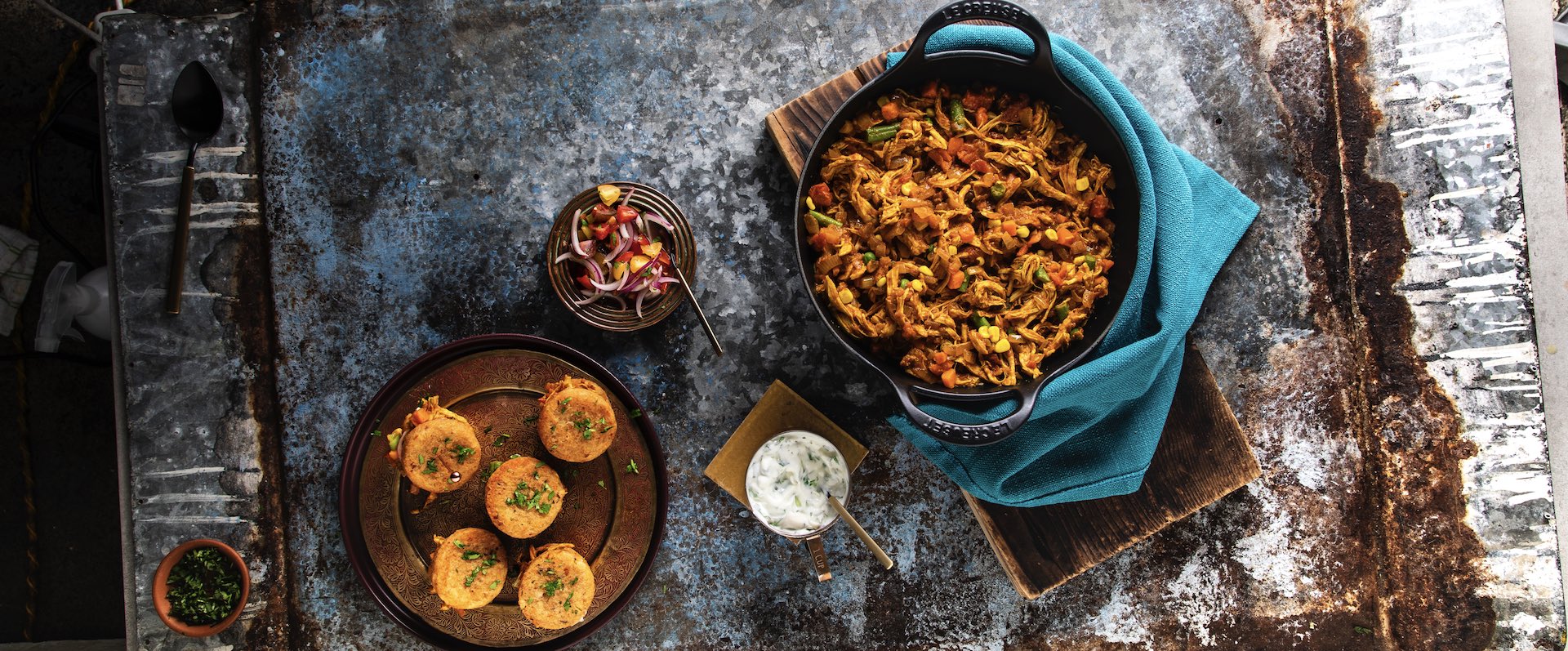 Aloo Tikki Curried Sliders