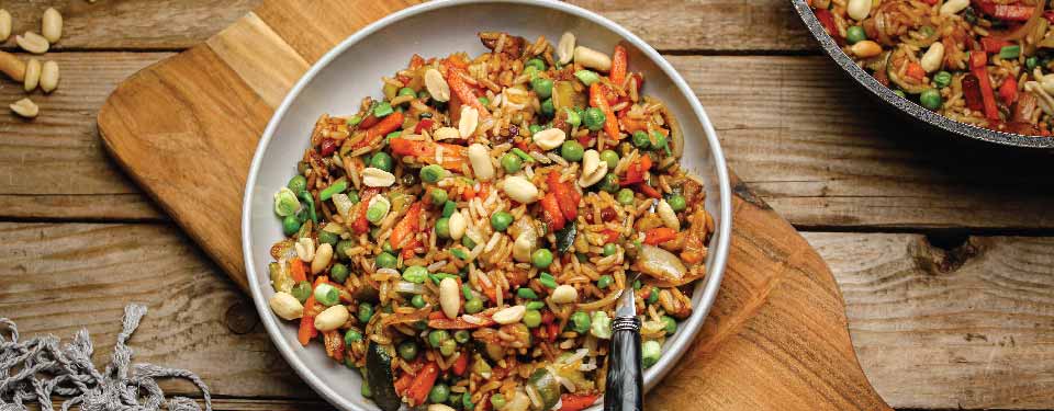 Peanut Veg Fried Rice