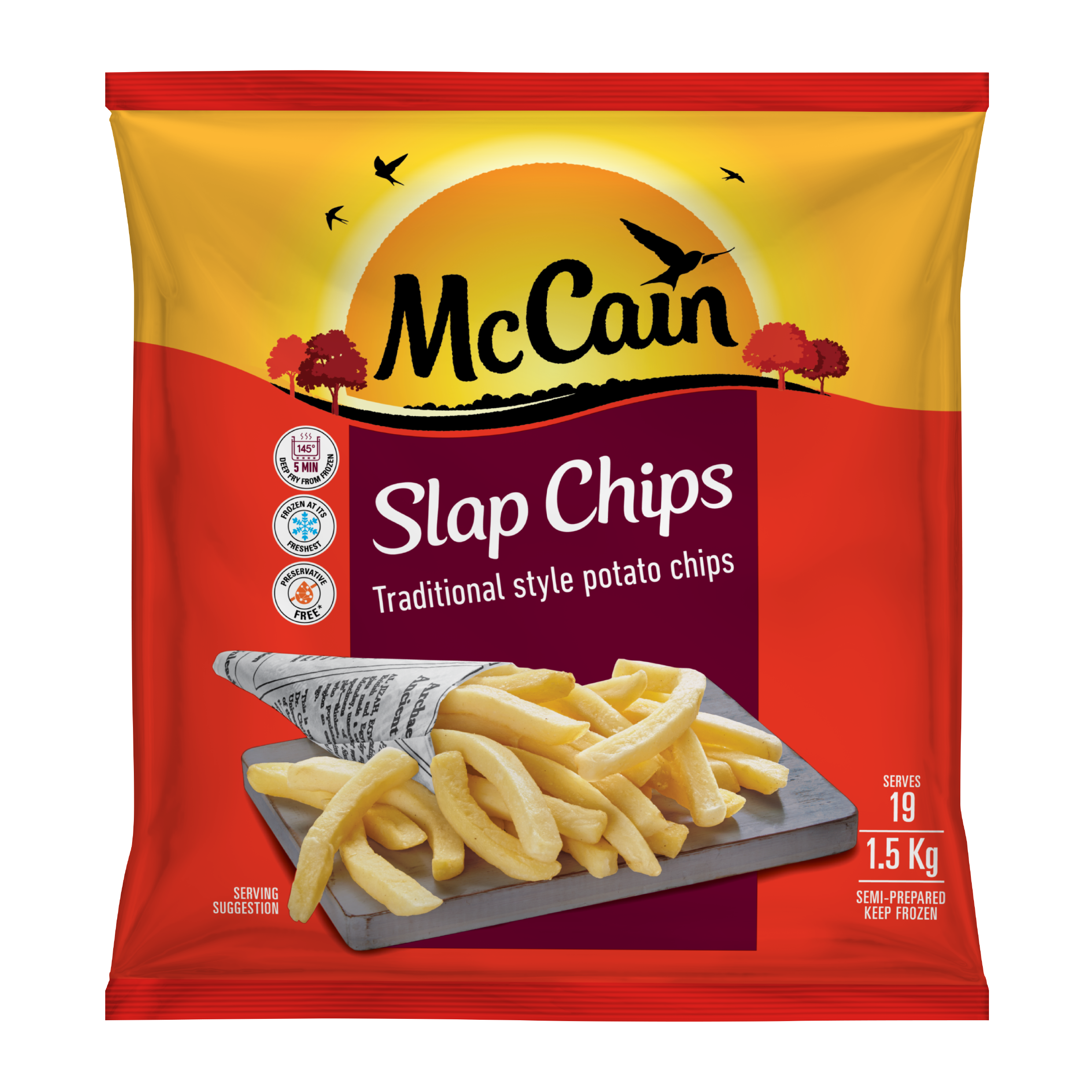 Slap Chips 1kg & 1.5kg
