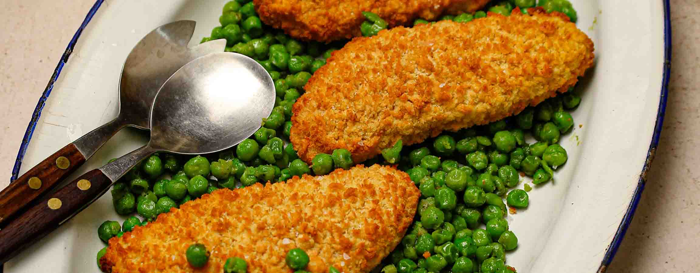 McCain Minty Garden Peas With Crispy And Chunky Fish