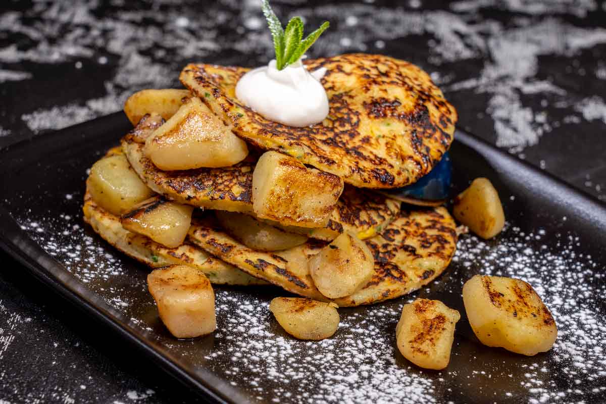 Sweet Potato and Corn Fritters