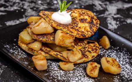 Sweet Potato and Corn Fritters