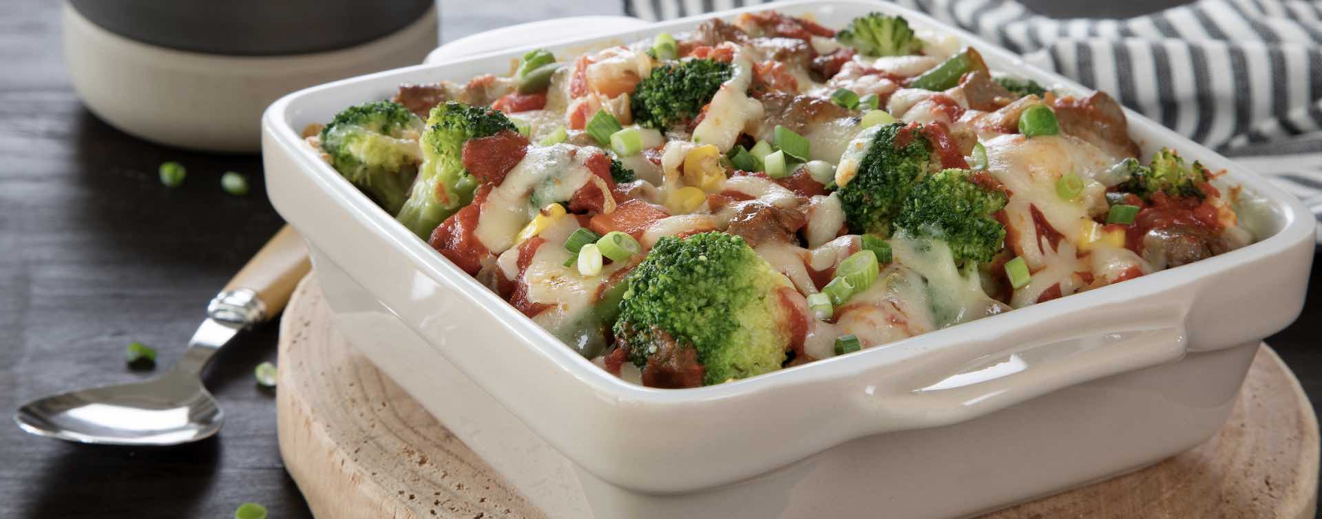 Beef & Broccoli Bake