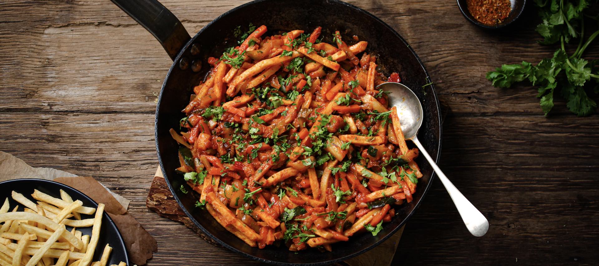 Indian Masala & Skinny Fries