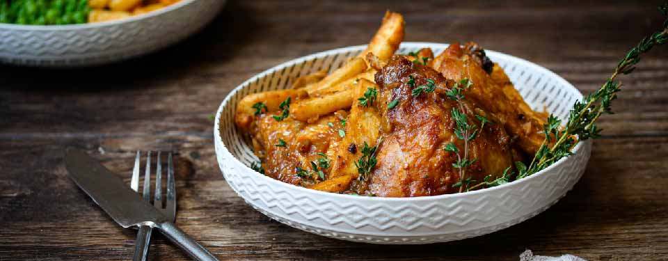 Delicious Chicken Thighs And Texan BBQ Chips