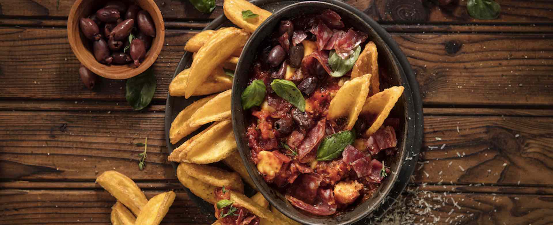 Crispers Cheesy Pizza Bowl