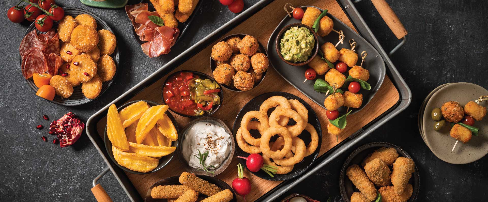 Casual Dining Tapas Board