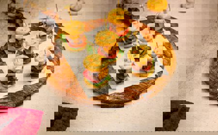 Smile Burger Bites With McCain Smiles