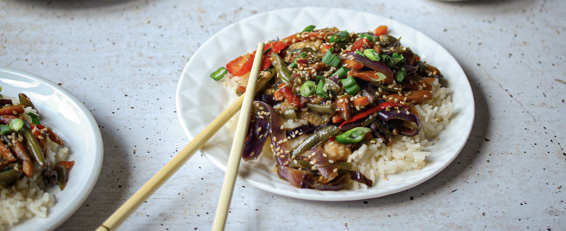 Mongolian Vegetable Stir Fry