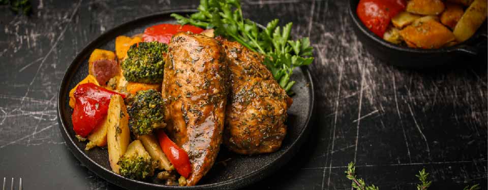 Roast Balsamic Chicken Fillets