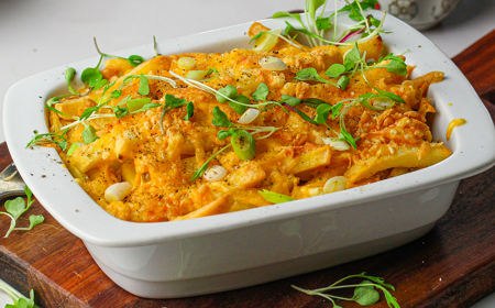 Cheesy Garlic Chip Bake
