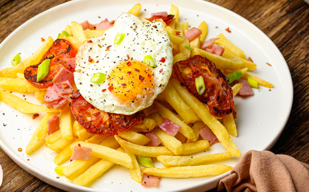 Breakfast Chip Stack