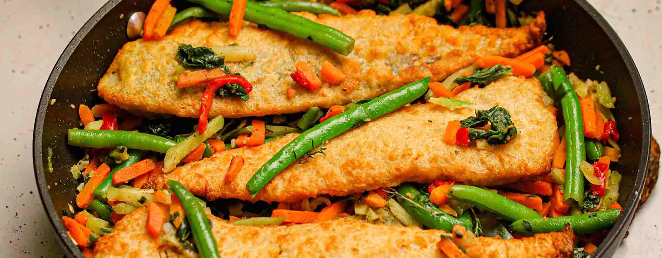 McCain African Stir Fry Veg With Fish Friday