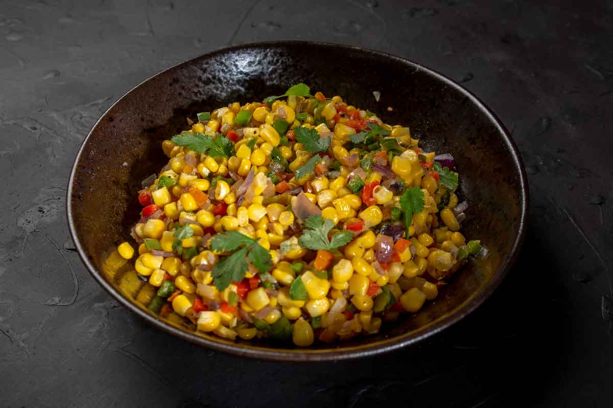 Sweet Corn Stir Fry