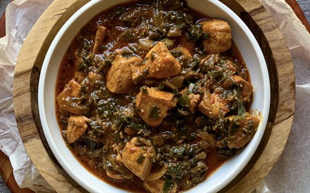 Spinach & Chicken Masala