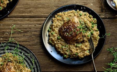 Chicken & Pea Risotto
