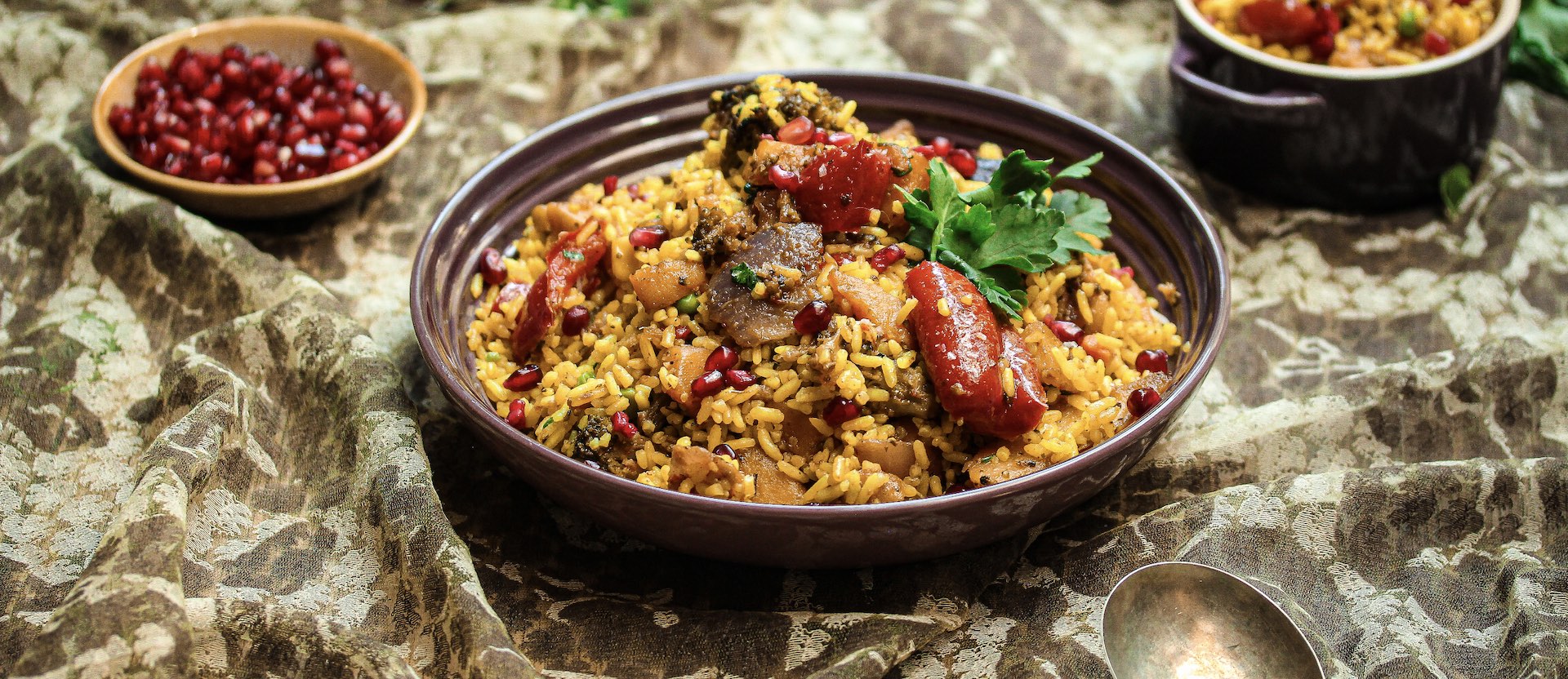 Harissa Roast Veg & Rice