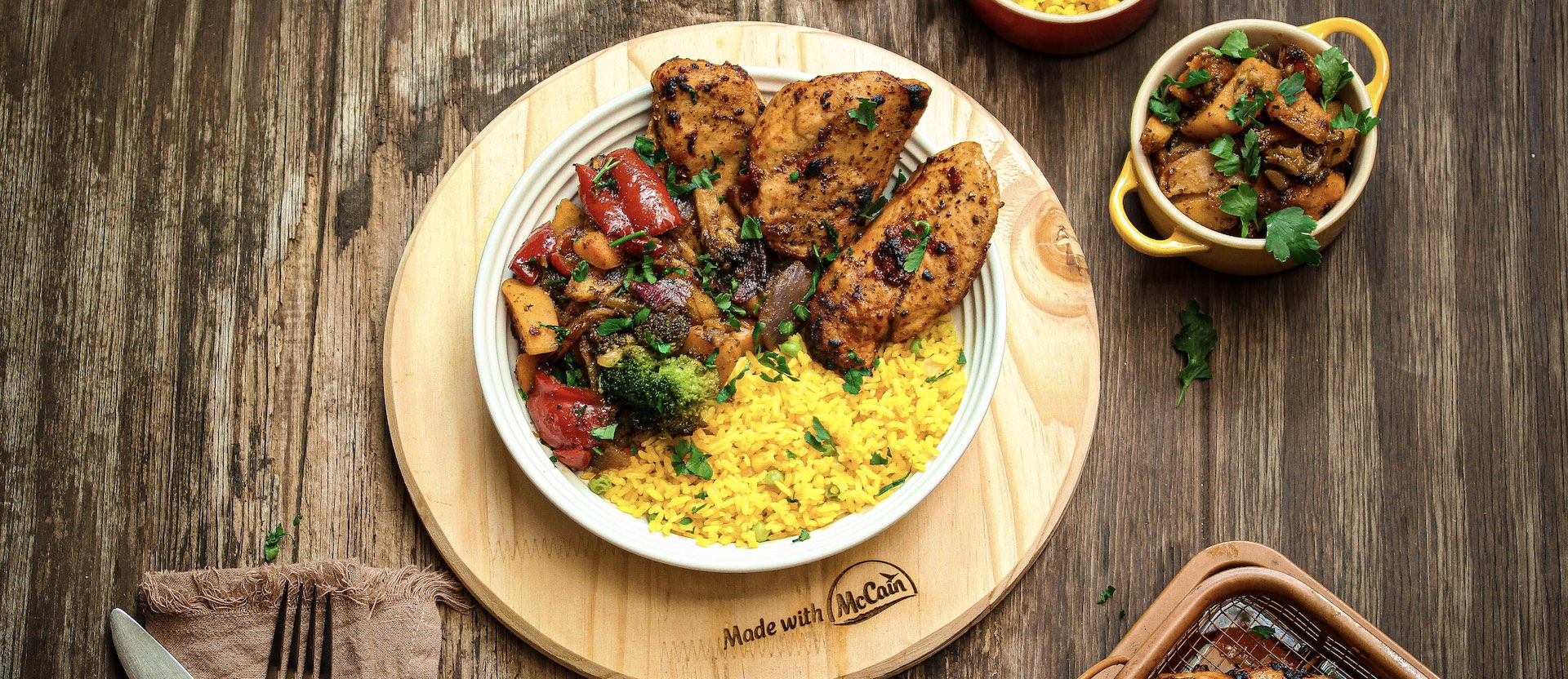 Moroccan Chicken & Roast Veg