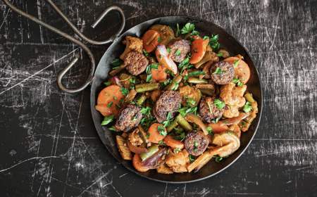 Sausage And Veg Stir Fry